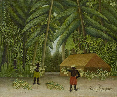 Banana Harvest Henri Rousseau